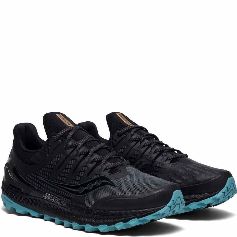 SAUCONY MEN'S XODUS ISO 3 SNEAKER TRAIL RUNNING SHOE GREY/BLACK 11.5 M - Picture 6 of 6